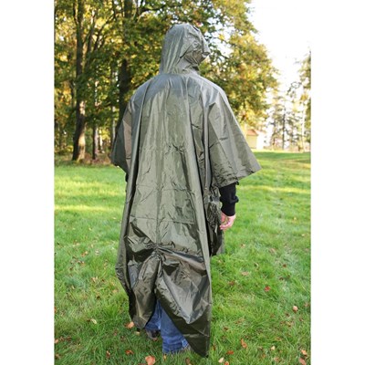 Pláštěnka Boll Bivy Poncho darkblue