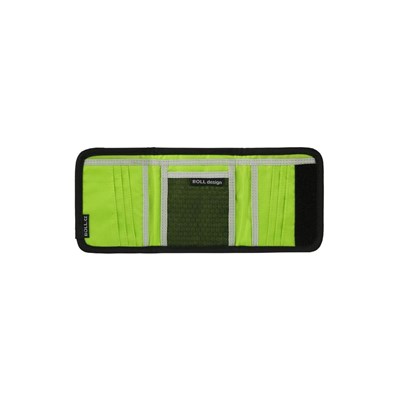 Peněženka Boll Trifold Wallet black/lime