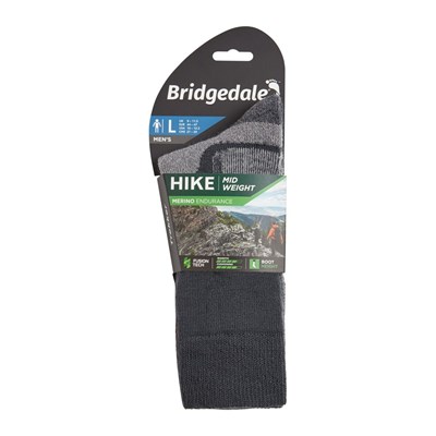 Ponožky Bridgedale Hike Midweight MP Boot gunmetal