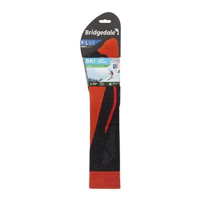 Podkolenky Bridgedale Ski Lightweight ME Over Calf graphite/orange