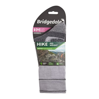 Ponožky Bridgedale Hike Midweight MP Boot W silver