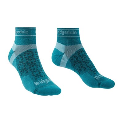 Ponožky Bridgedale Trail Run Ultra Light T2 MS Low W teal