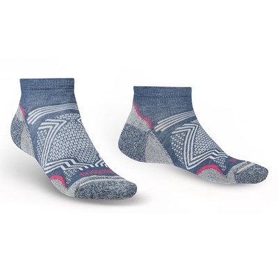 Ponožky Bridgedale Hike UltraLight T2 CP Low W dark denim Bridgedale 10033315 2