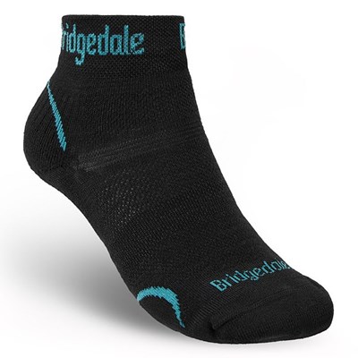 Ponožky Bridgedale Hike UltraLight MP Ankle W black/blue