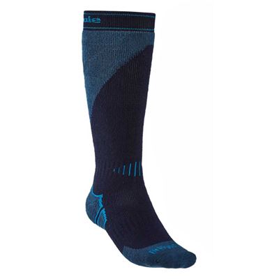 Podkolenky Bridgedale Ski Midweight Plus MP Over Calf navy/steel