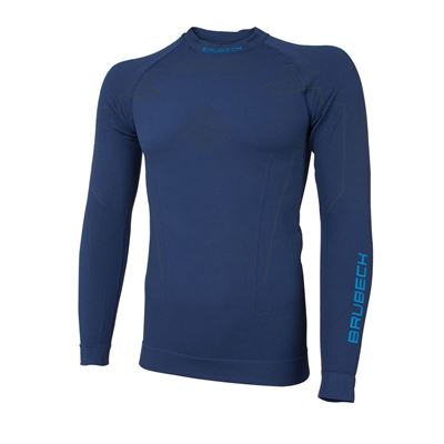 Triko Brubeck Thermo Sweatshirt navy blue