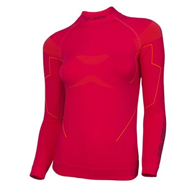 Triko Brubeck Thermo Sweatshirt W raspberry