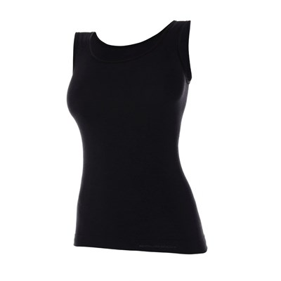 Tílko Brubeck Comfort Wool Tank Top W black