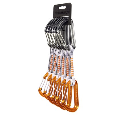Expreska Camp Photon Wire Express KS Dyneema 6 Pack 12cm grey/orange