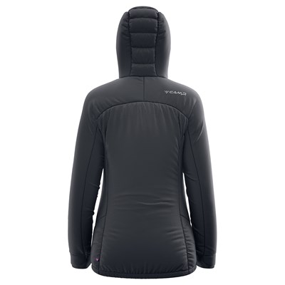 Bunda Camp Buran Jacket Lady black/sky blue
