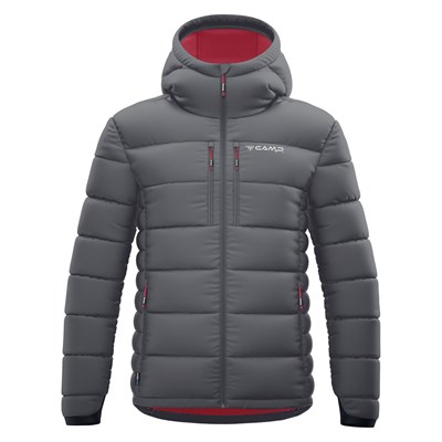 Bunda Camp Cosmo Jacket asphalt grey/oxide red