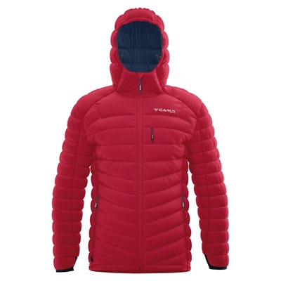 Bunda Camp Protection Jacket oxide red/dark blue