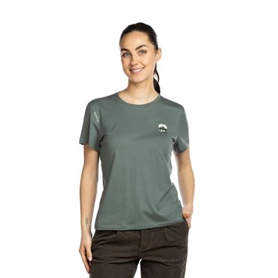 Triko Chillaz Iseo Sunset W dark green Chillaz 10035041 2