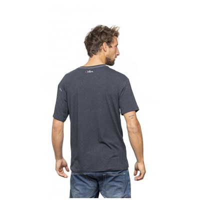 Triko Chillaz Relaxed Mountain Skyline black melange