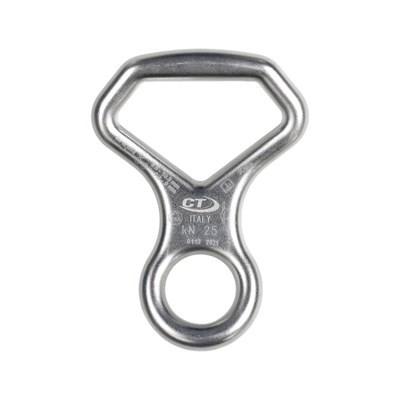 Slaňovací osma Climbing Technology Otto Curved silver