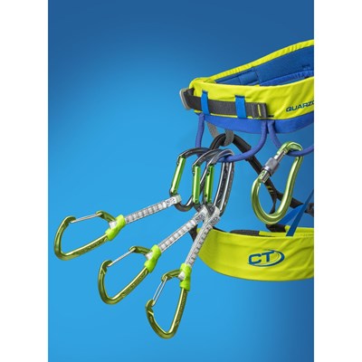 Sedací úvazek Climbing Technology Quarzo Sport Harness blue/yellow