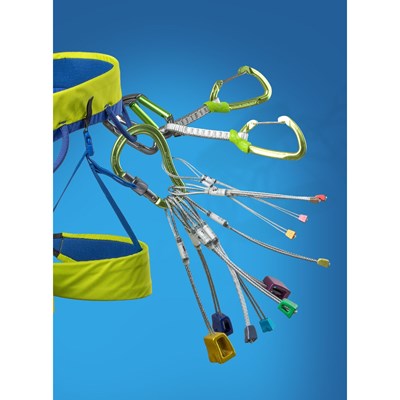 Sedací úvazek Climbing Technology Quarzo Sport Harness blue/yellow