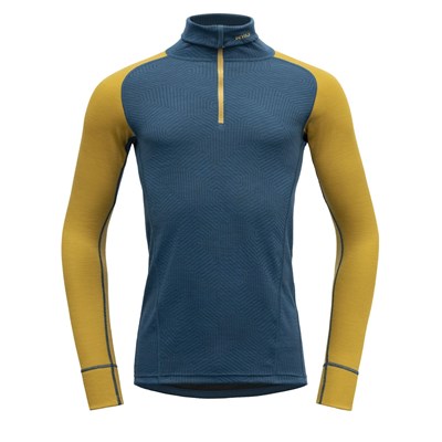 Triko Devold Duo Active Merino 205 Zip Neck flood/arrowwood