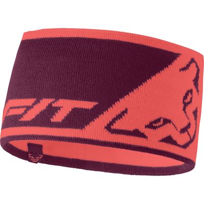 Čelenka Dynafit Leopard Logo Headband hot coral