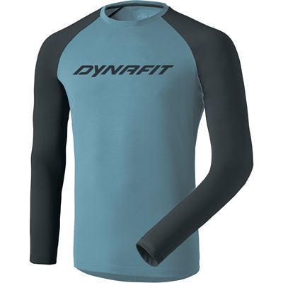 Triko Dynafit 24/7 L/S Tee storm blue