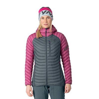 Bunda Dynafit Radical Down RDS Hood Jacket W magenta
