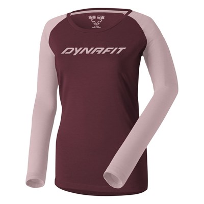 Triko Dynafit 24/7 L/S Tee W burgundy