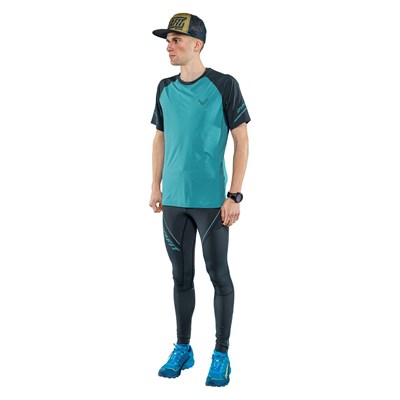 Triko Dynafit Alpine Pro S/S Tee storm blue