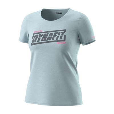Triko Dynafit Graphic Co W S/S Tee cloud blue/tabloid