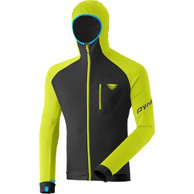 Mikina Dynafit Radical PTC Jacket lime punch