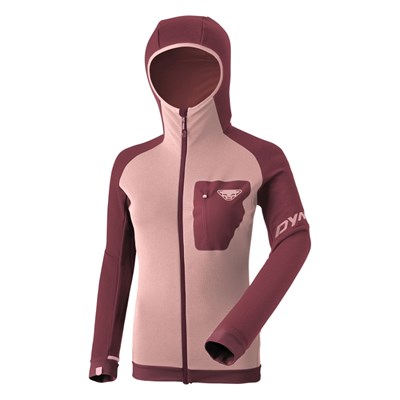 Mikina Dynafit Radical PTC Jacket W burgundy