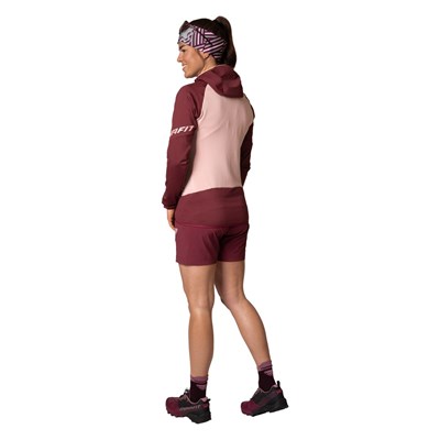 Mikina Dynafit Transalper Light PTC W Hoody burgundy