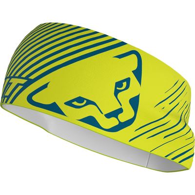 Čelenka Dynafit Graphic Performance Headband lime punch striped