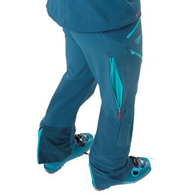 Kalhoty Dynafit Radical Infinium Hybrid W Pants petrol