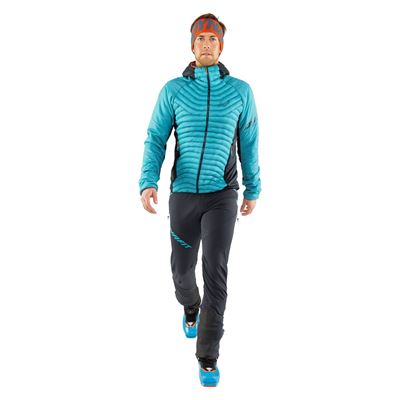 Bunda Dynafit Speed Insulation Hooded JKT storm blue