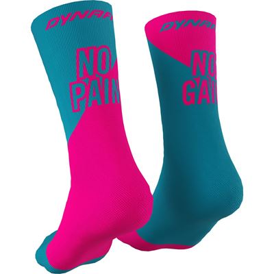 Ponožky Dynafit No Pain No Gain SK ocean/pink glo