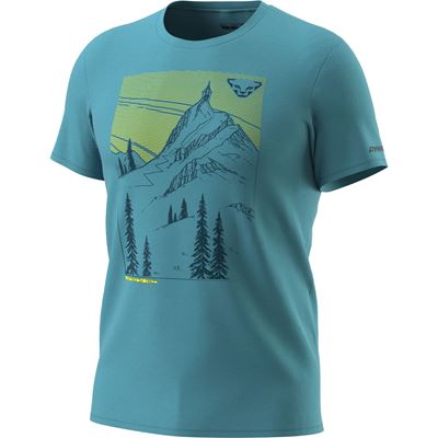Triko Dynafit Artist Series DRI T-shirt storm blue