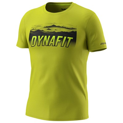 Triko Dynafit Transalper Graphic S/S Tee golden lime