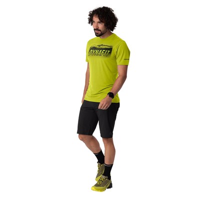 Triko Dynafit Transalper Graphic S/S Tee golden lime Dynafit 10033353 3