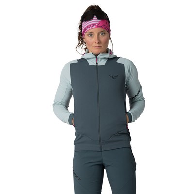Mikina Dynafit Blacklight Therm Hooded Jacket W cloud blue