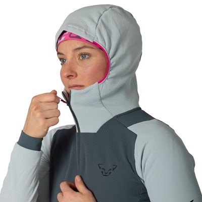 Mikina Dynafit Blacklight Therm Hooded Jacket W cloud blue