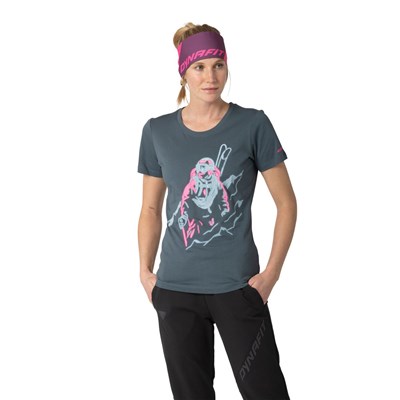 Triko Dynafit Blacklight Co T-shirt W cinder/blacklight