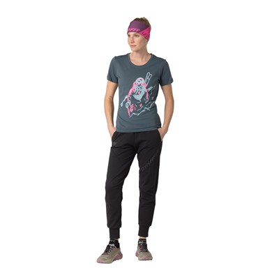 Triko Dynafit Blacklight Co T-shirt W cinder/blacklight