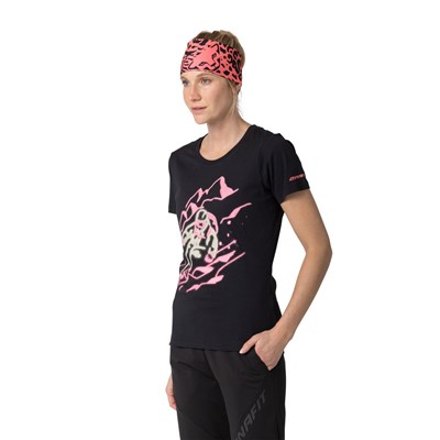 Triko Dynafit Blacklight Co T-shirt W black out/blacklight