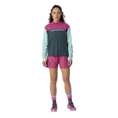Triko Dynafit Traverse Sun Hoody W cinder/magenta Dynafit 10033421 3