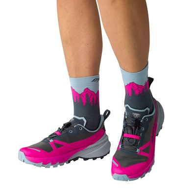 Ponožky Dynafit Traverse Mid cinder/pink glo Dynafit 10032962 3