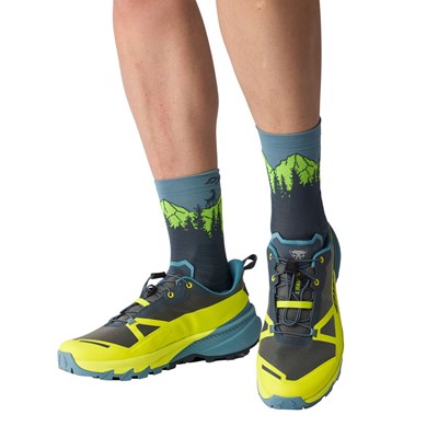 Ponožky Dynafit Traverse Mid cinder/ultra yellow Dynafit 10032965 3