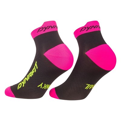 Ponožky Dynafit Trail Short black out/pink glo
