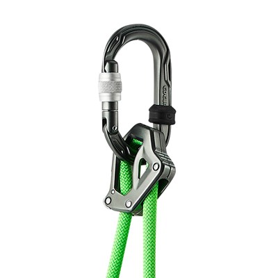 Smyčka odsedávací Edelrid Switch Double Adjust neon green Edelrid 10034439 2
