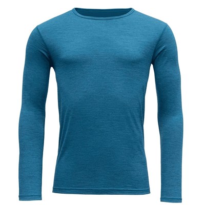 Triko Devold Breeze Merino 150 T-shirt blue melange