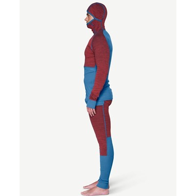 Triko Devold Tuvegga Merino Hoodie cayenne